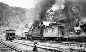 Keeney Creek Shifter at work. From C&O Historical Society